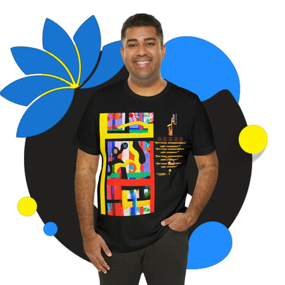 COMMaDiTYbrand *JUMPiN' THRU HooPS" Men's Short Sleeve T-Shirt