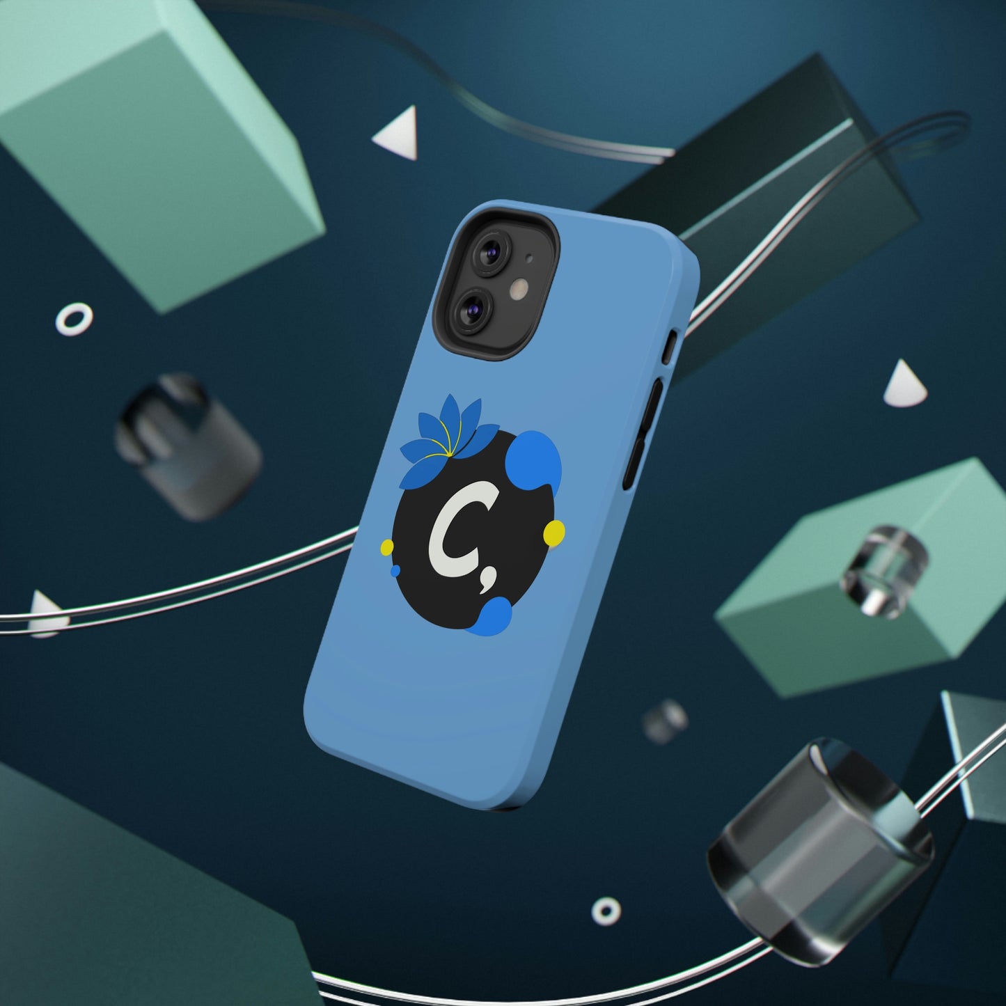 COMMaDiTYbrand SkyBlue *SiGNATuRE" Impact-Resistant Phone Case