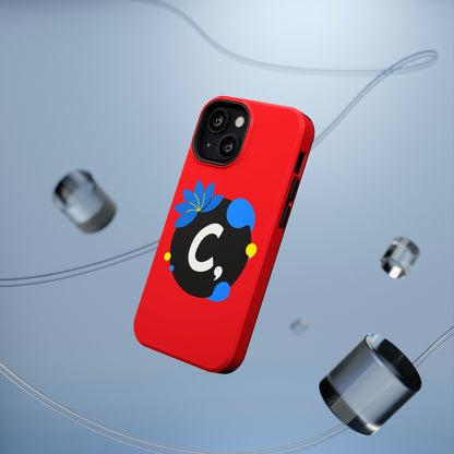 COMMaDiTYbrand All-Red *SiGNATuRE" Impact-Resistant iPhone 13 Phone Case