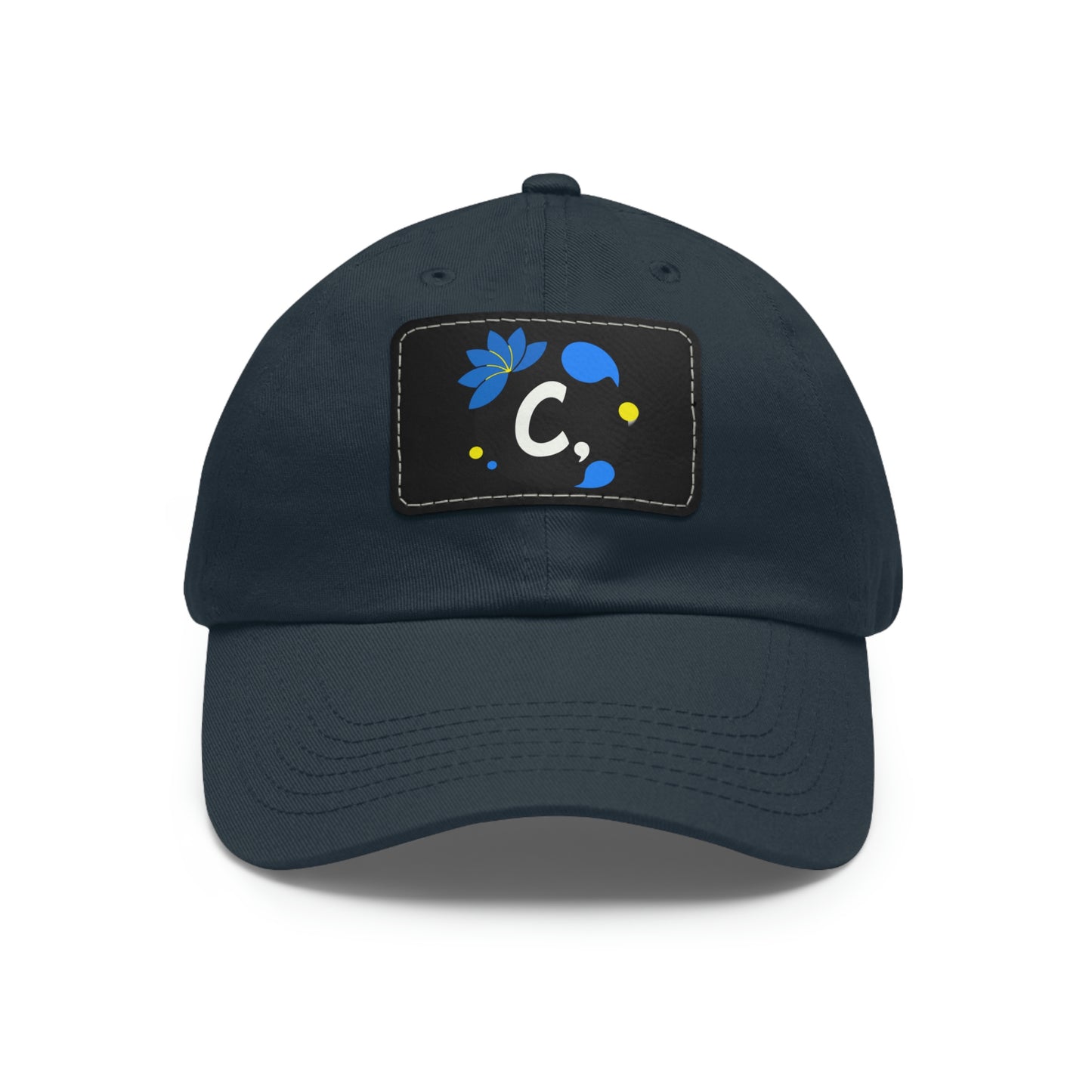 COMMaDiTYbrand *Leather Logo Patch" Dad Hat (available in multiple colors)