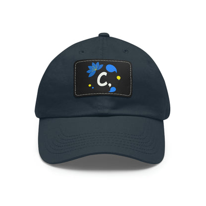 COMMaDiTYbrand *Leather Logo Patch" Dad Hat (available in multiple colors)