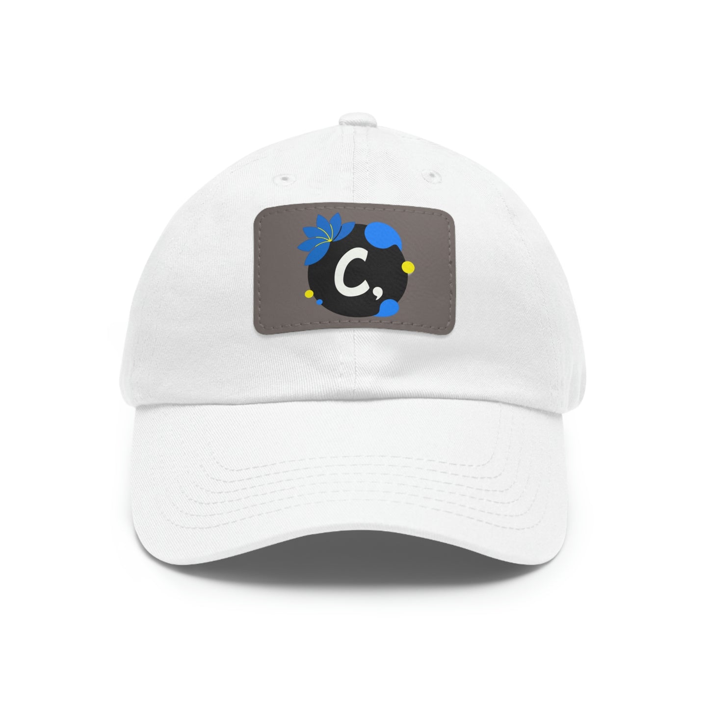 COMMaDiTYbrand *Leather Logo Patch" Dad Hat (available in multiple colors)