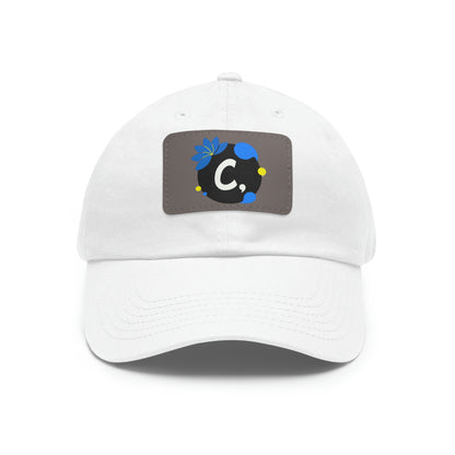 COMMaDiTYbrand *Leather Logo Patch" Dad Hat (available in multiple colors)