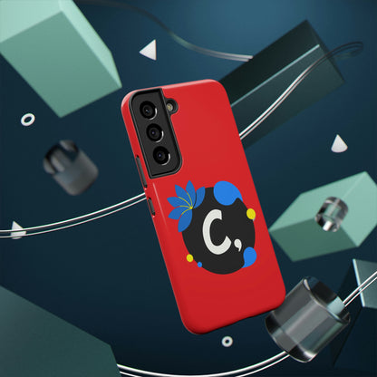 COMMaDiTYbrand All-Red *SiGNATuRE" Impact-Resistant iPhone 13 Phone Case