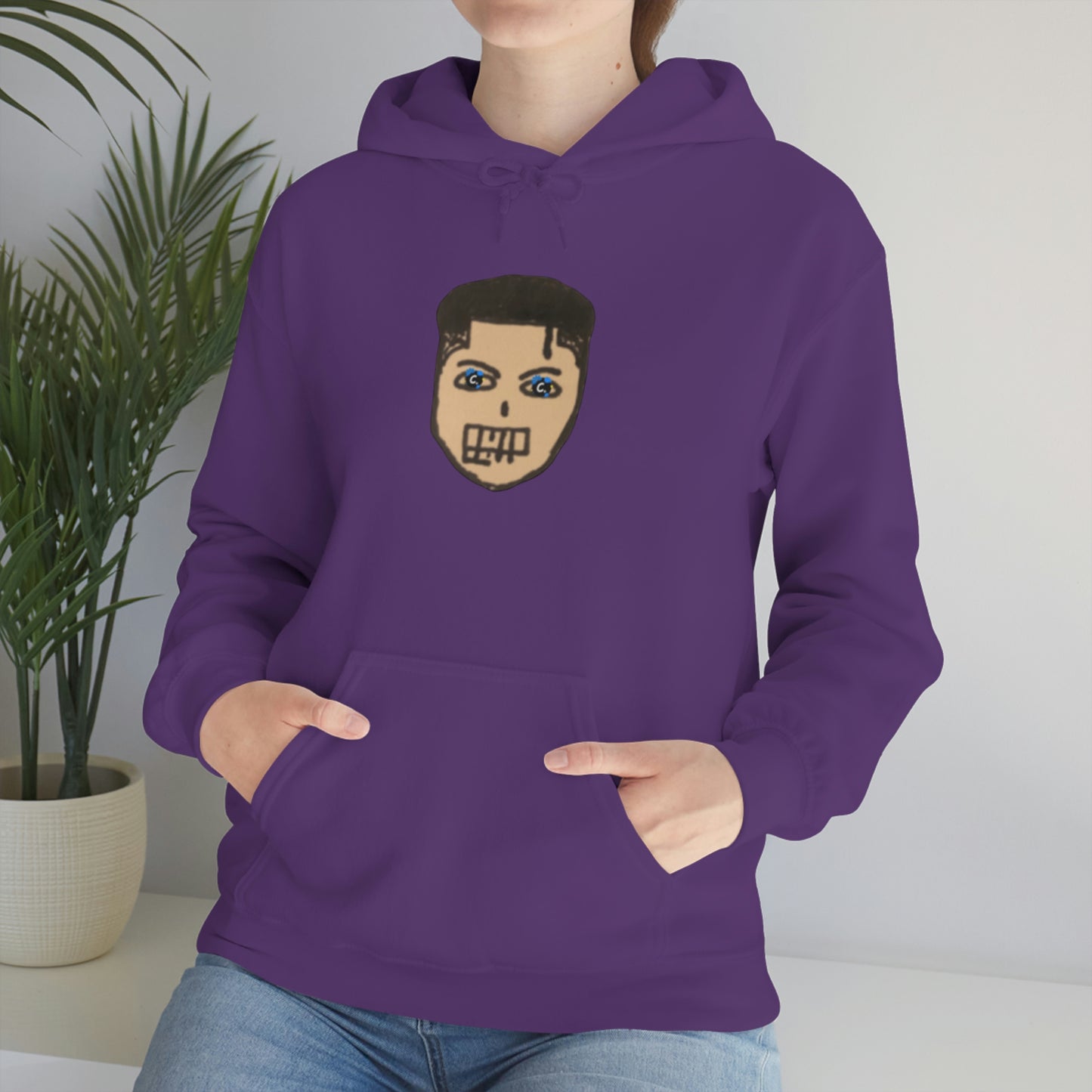 COMMaDiTYbrand Heavy Blend™ *BiGFACE" Women's Hooded Sweatshirt
